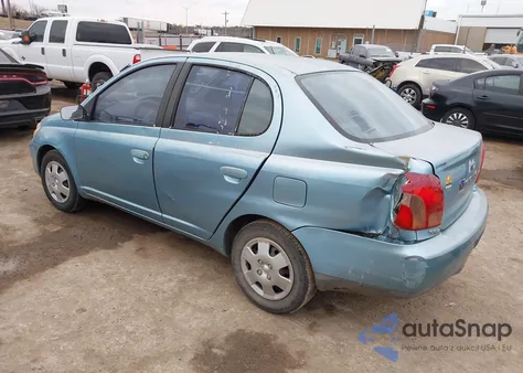 2002 Toyota Echo из США, поврежденный, VIN JTDBT123720237603